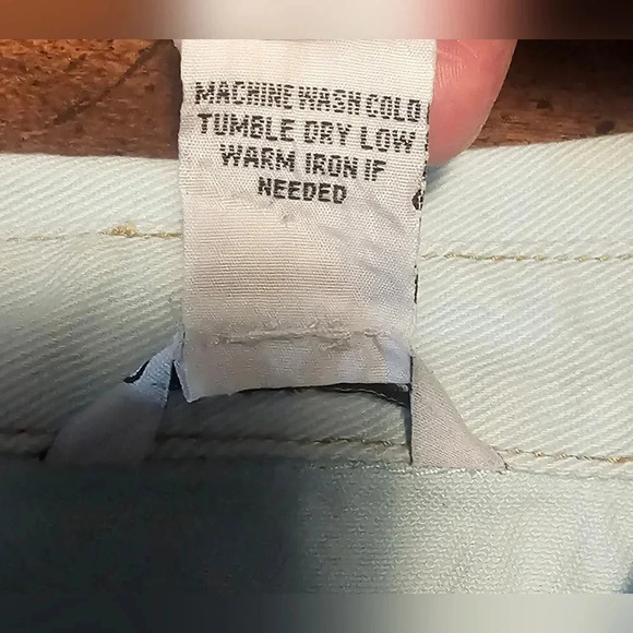 CABI Denim Collared Jean Jacket Aqua Blue Zip front Size Small - Picture 9 of 13